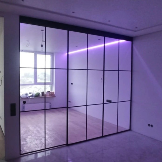 LED профіль тіньового шву, 14 мм., з покриттям